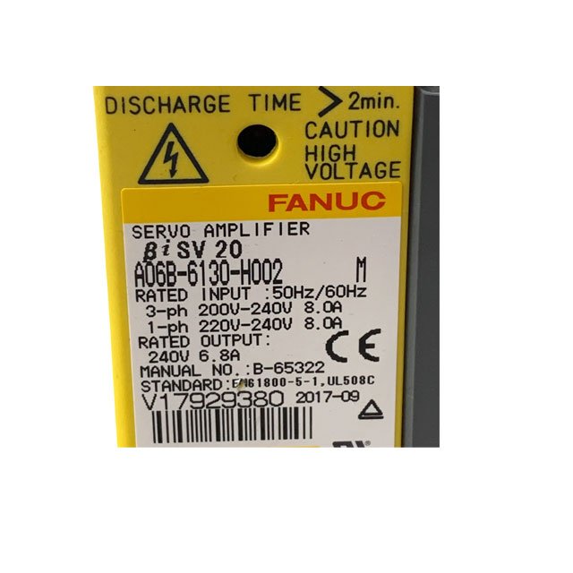 Fanuc A06B-6130-H002 Servo Amplifier Module: High-Precision Motion Control