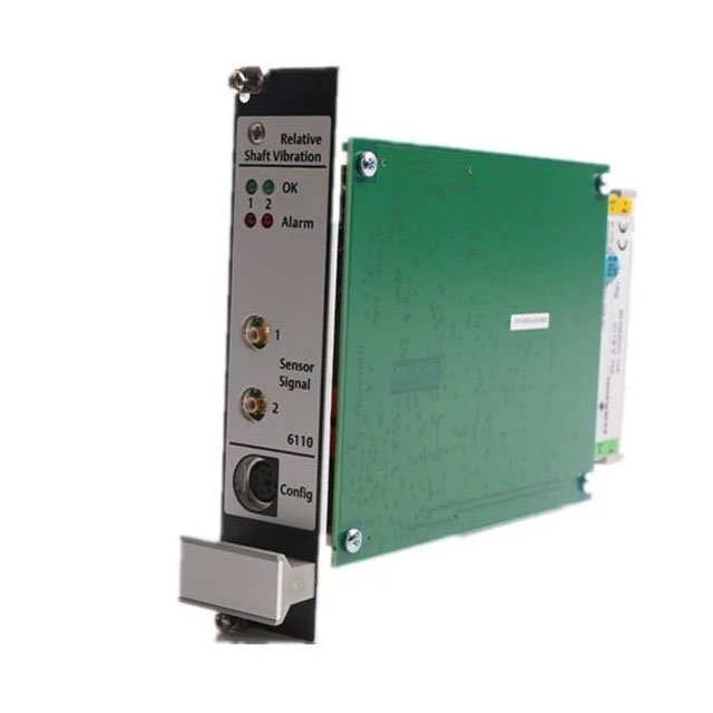 Emerson A6110 Shaft Relative Vibration Monitor | AMS 6500 Series
