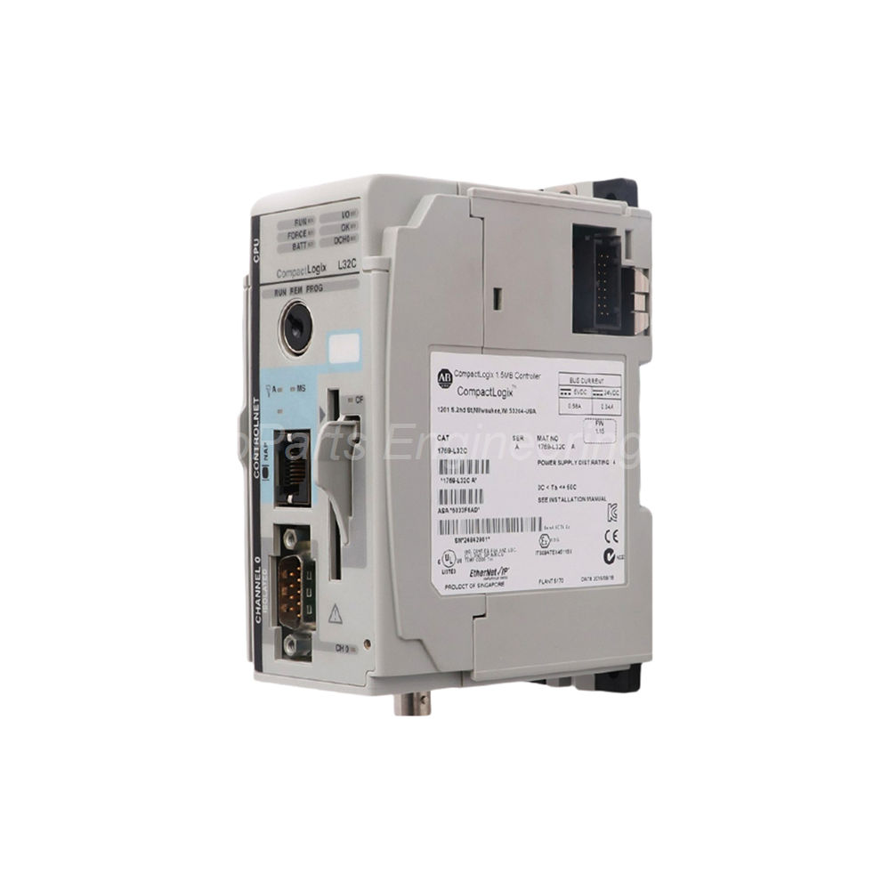 Allen-Bradley 1769-L32C CompactLogix Controller 750KB ControlNet