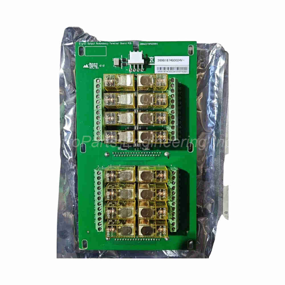 GE 369B1874G0019 Digital Output Terminal Board 16 Relay Outputs