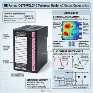 GE Fanuc IC670MDL240 Technical Guide: AC Output Optimization