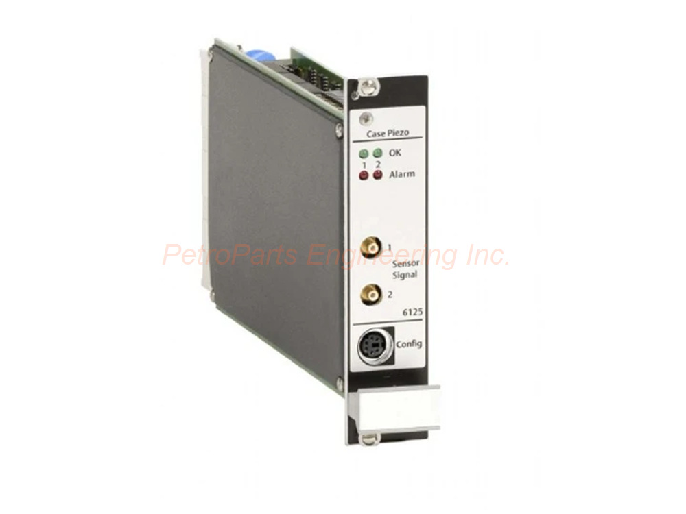 Emerson A6125 Dual-Channel Vibration Monitor CSI 6500 Module