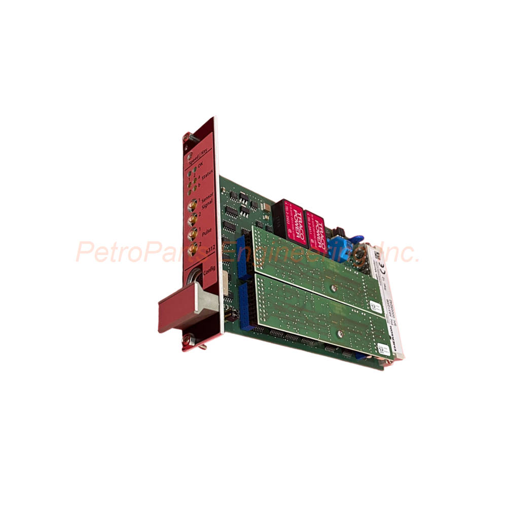 Emerson A6312 Speed Monitor | AMS 6500 Dual-Channel Key Monitor
