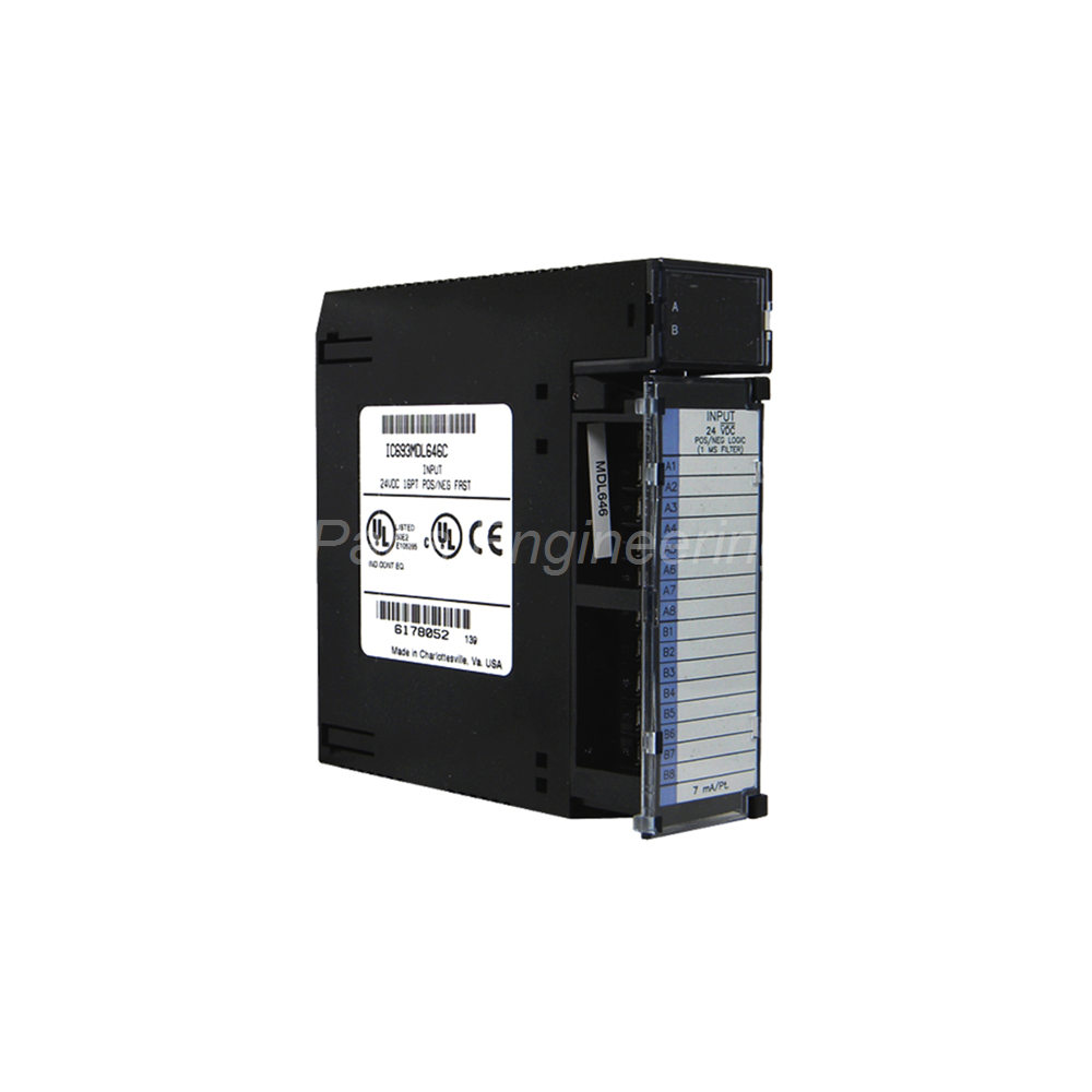GE Fanuc IC693MDL646 Discrete Input Module 16-Channel 24VDC