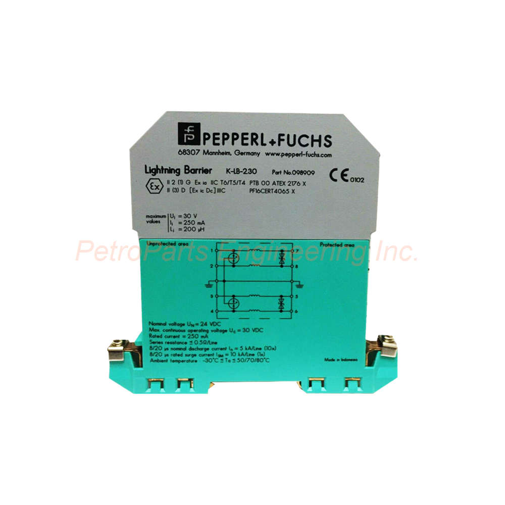 Pepperl+Fuchs K-LB-1.30 Surge Protection Barrier 20kA