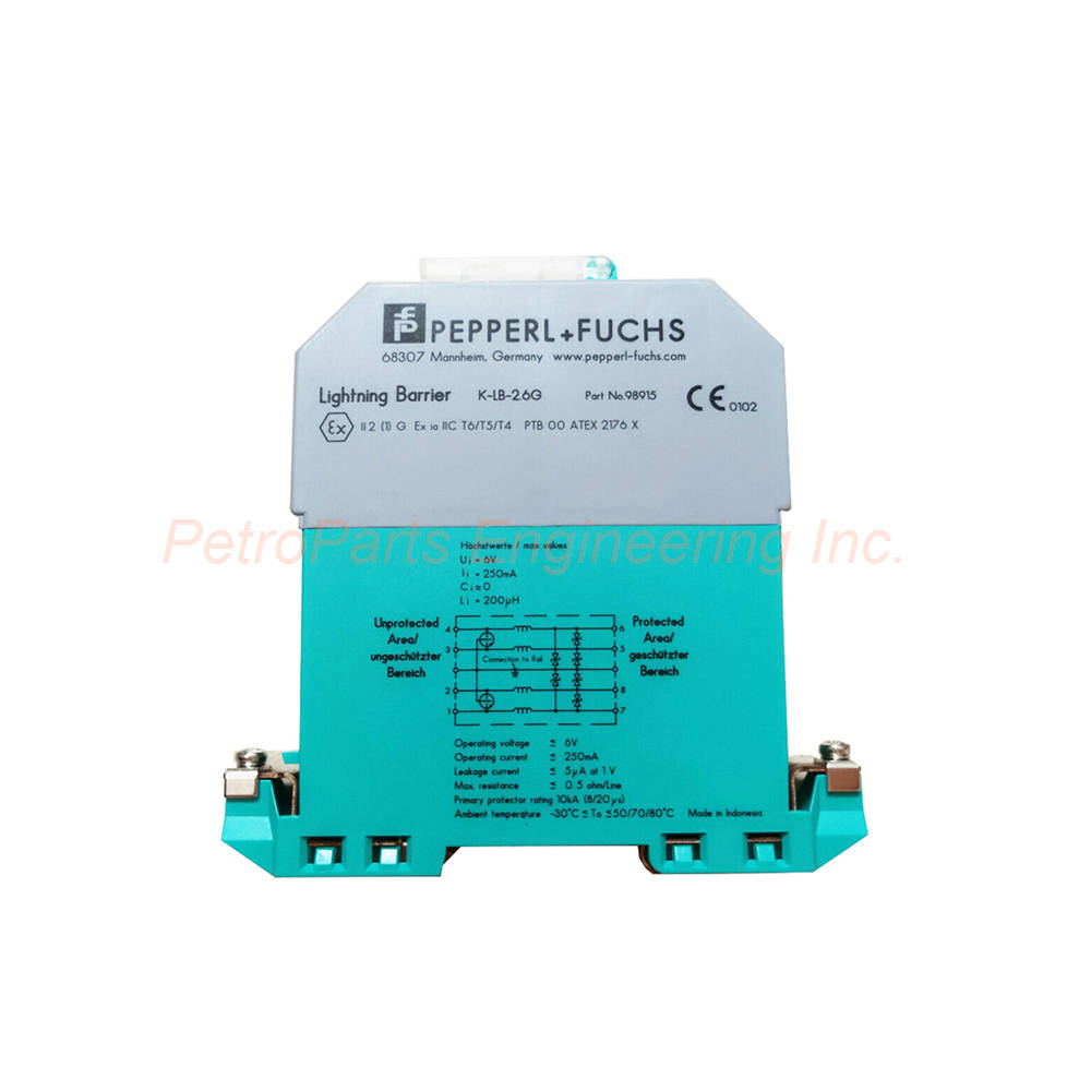 K-LB-1.6G Pepperl Fuchs 1-Channel DIN Rail Surge Protector