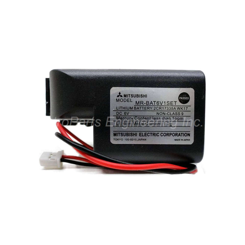 Mitsubishi MR-BAT6V1SET Lithium Battery Module 6V for MR-J4