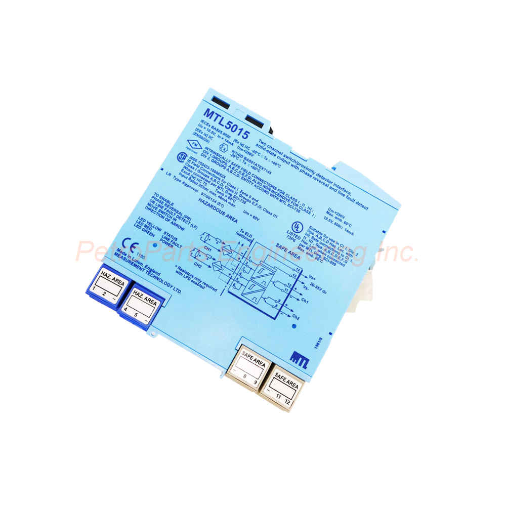 MTL5015 Isolated Repeater 2-Channel NAMUR Driver