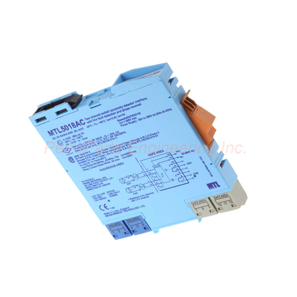 MTL MTL5018ac Isolated Repeater | 2-Channel Relay Output