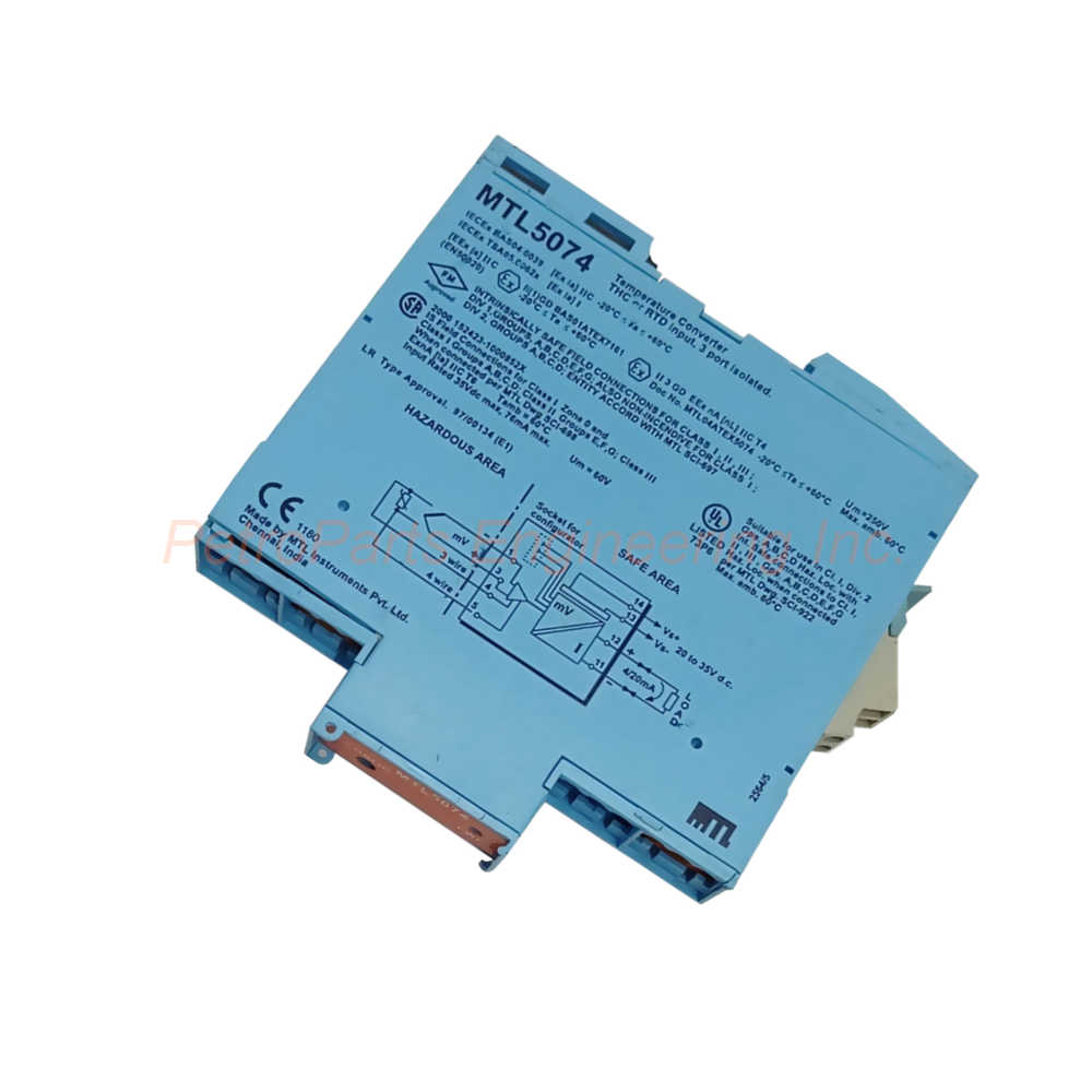 MTL5074 Temperature Converter 4/20mA Thermocouple RTD Hazardous
