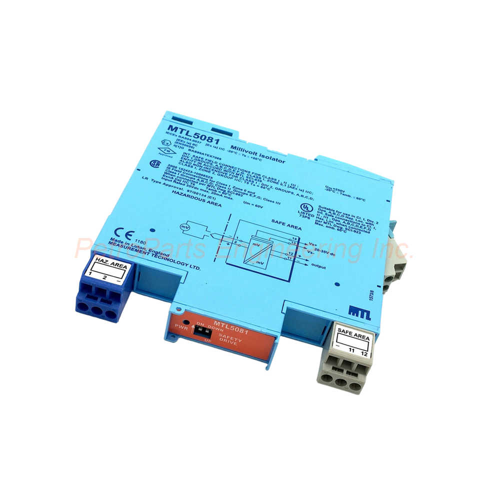 MTL5081 Eaton MTL | Isolated Millivolt Repeater Thermocouple Isolator
