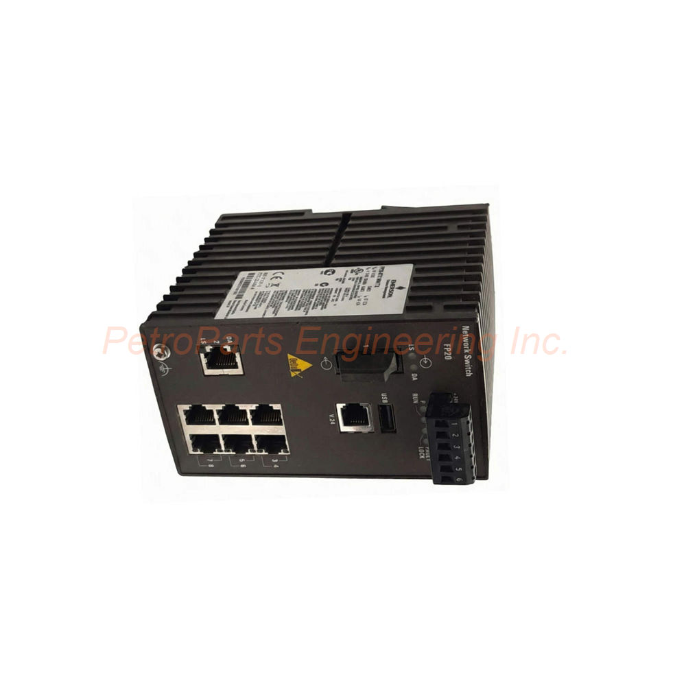 Emerson VE6041 DeltaV Smart Switch 8 Port 10/100 DIN Rail