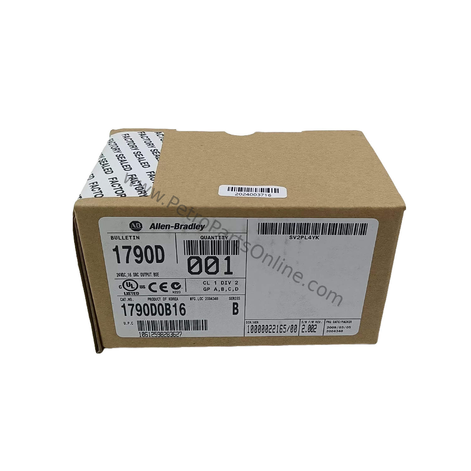 1790D-N0C2 Allen-Bradley 1790D-N0C2 | Allen-Bradley 2-Channel Analog Current Output Module - PetroPartsOnline