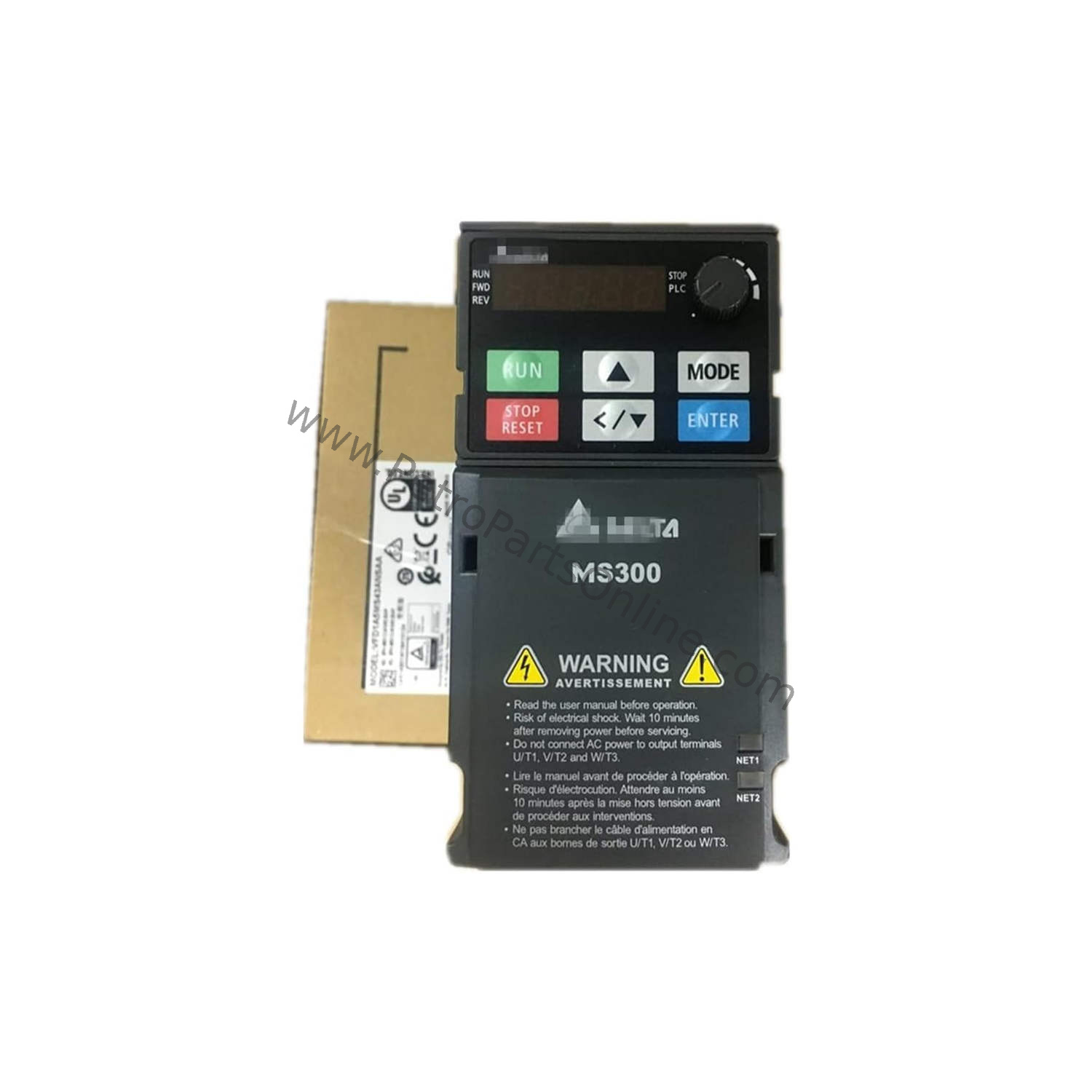 VFD1A5MS43ANSAA Delta VFD1A5MS43ANSAA | Delta MS300 Variable Frequency Drive Supplier