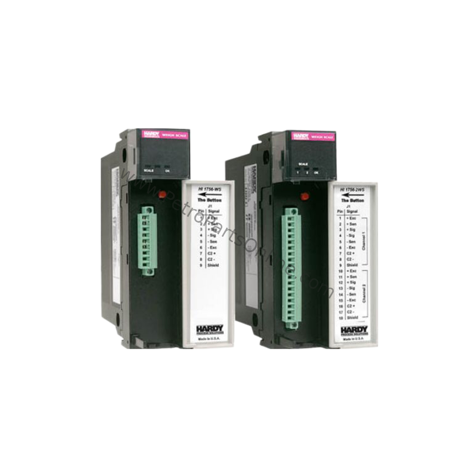 Figure 1: Front view of the Allen-Bradley 1756-OA16I Digital AC Output Module showing its physical design and enclosure.